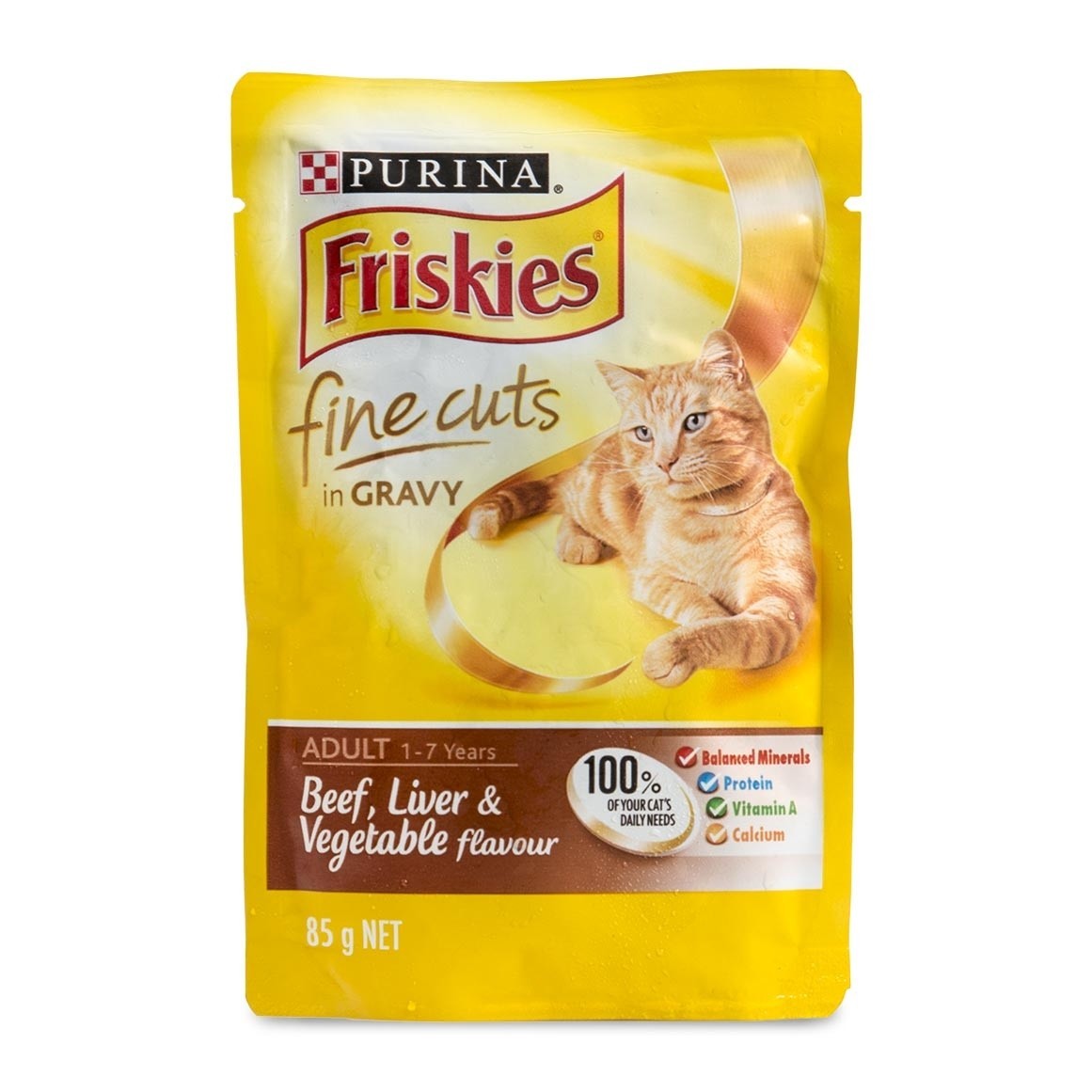 Friskies Pouch with Beef ,liver ,Vegetable