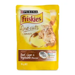 Friskies Pouch with Beef ,liver ,Vegetable