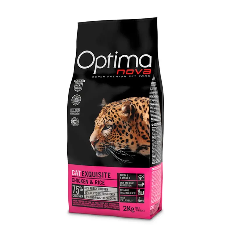 Optima Nova Cat Exquisite Chicken &amp; Rice