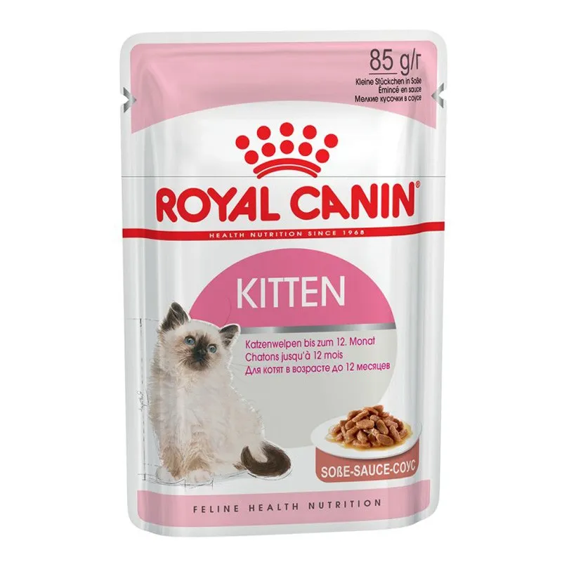 Royal Canin Kitten Pouch Wet Food In Gravy