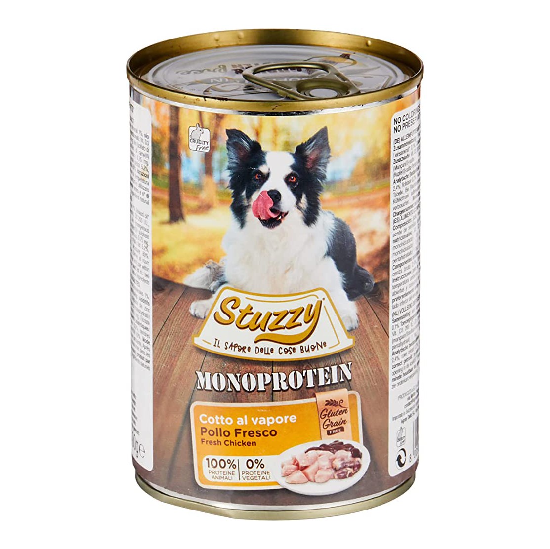  Stuzzy Monoprotein Canned Adult Wet Dog Food With chicken Flavor 