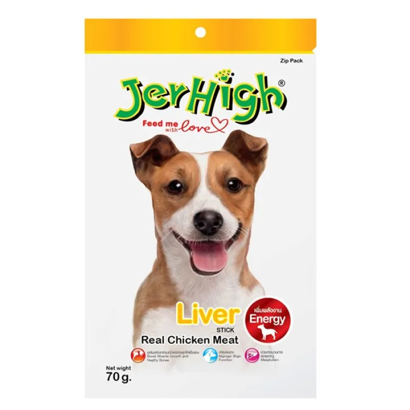  JerHigh Liver Stick Dog Treat 