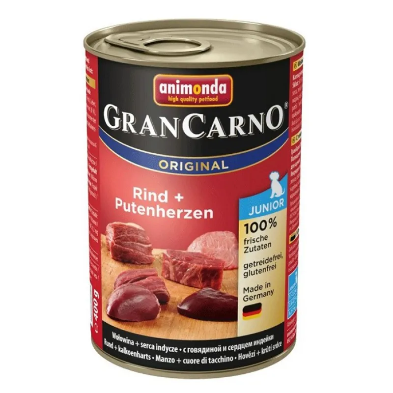 Animonda Gran Carno Beef &amp; Turkey Hearts