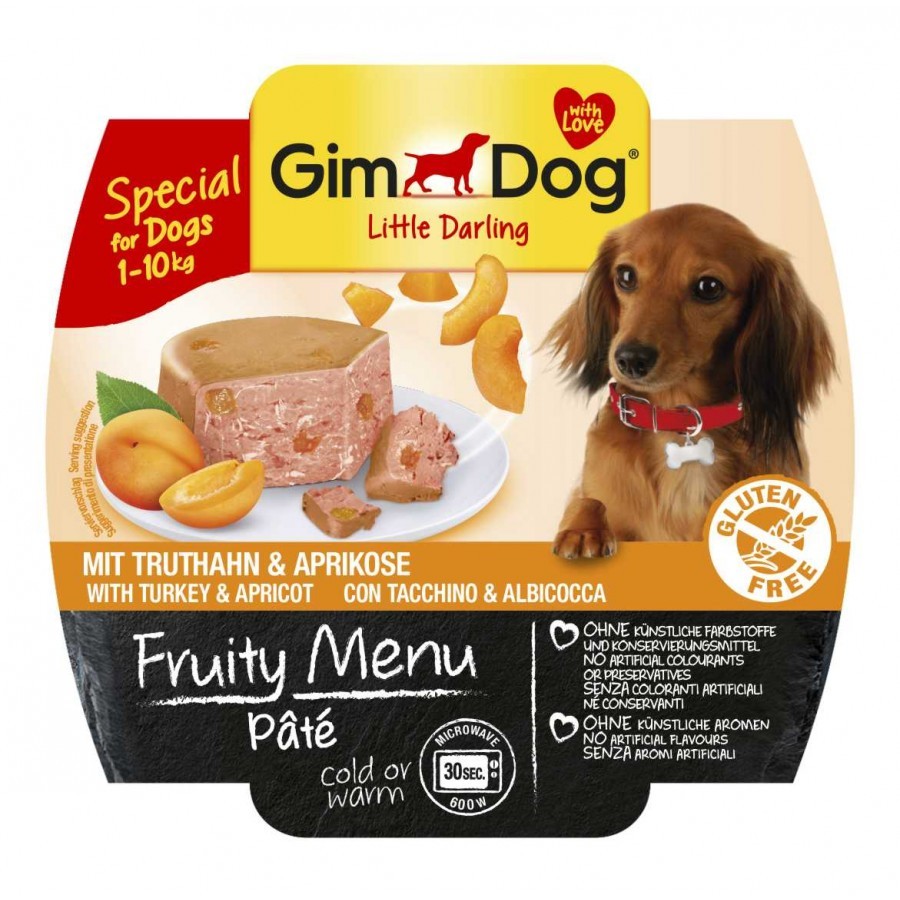 GimDog Vom Special For Dogs With Turkey And Apricot 