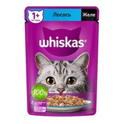 ٌWhiskas Puch Adult Wet Cat Food With Trout In Jelly