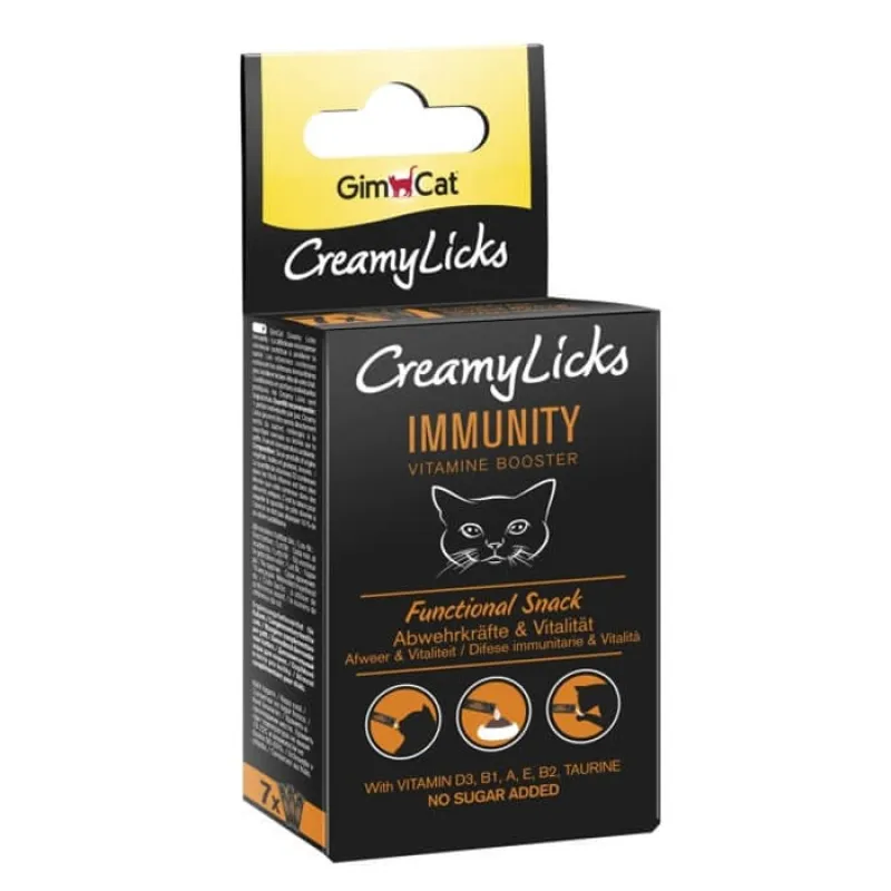 Gimcat - Creamy Licks Immunity Vitamin Booster