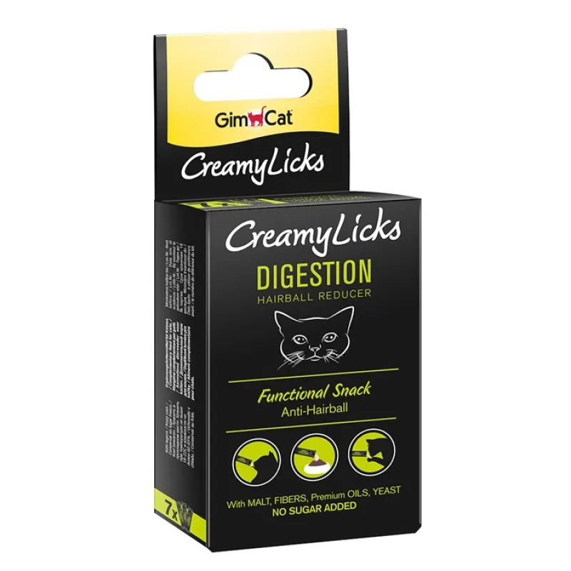 Gimcat- Creamy Licks Digestion Hairball Reducer