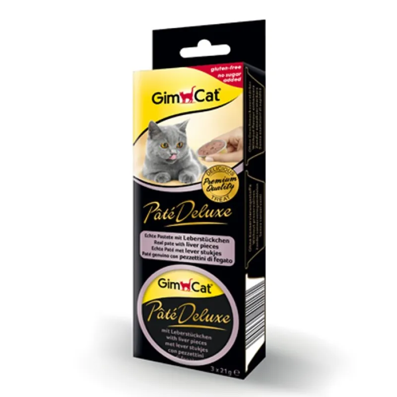 Gimcat - Pate Deluxe With Liver Pices