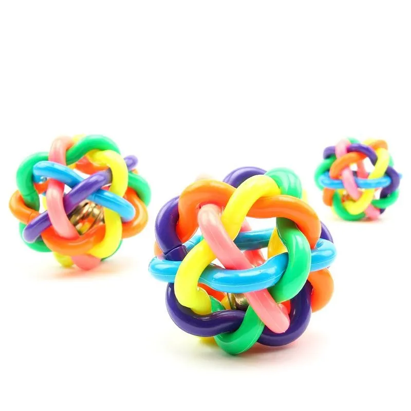 Ball Rainbow Color Rubber Material