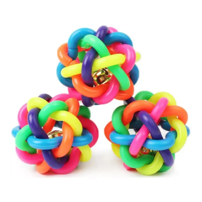 Ball Rainbow Color Rubber Material