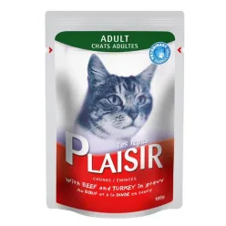 Plaisir Adult Cat Pouch Turkey