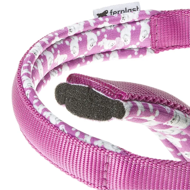 Daytona Fantasy Dog Collar Pink