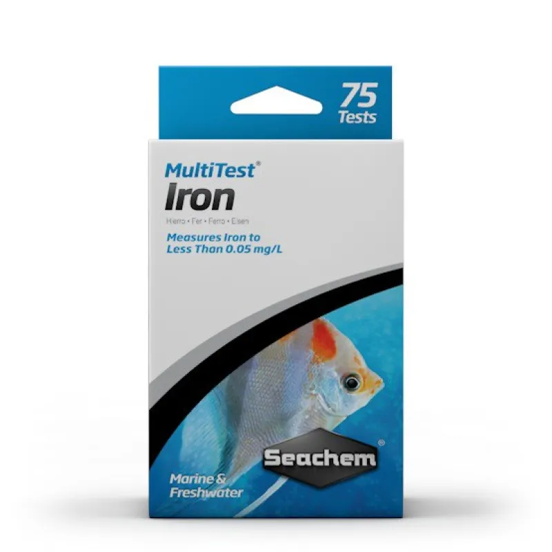 seachem Multi Test Iron