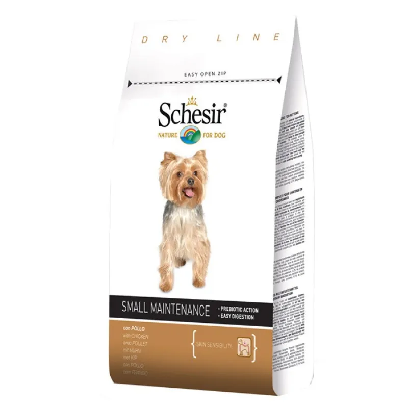 Schesir Small Breed Adult Dry Dog Food With Chicken