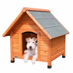 Natura Dog Kennel with Saddle Roof