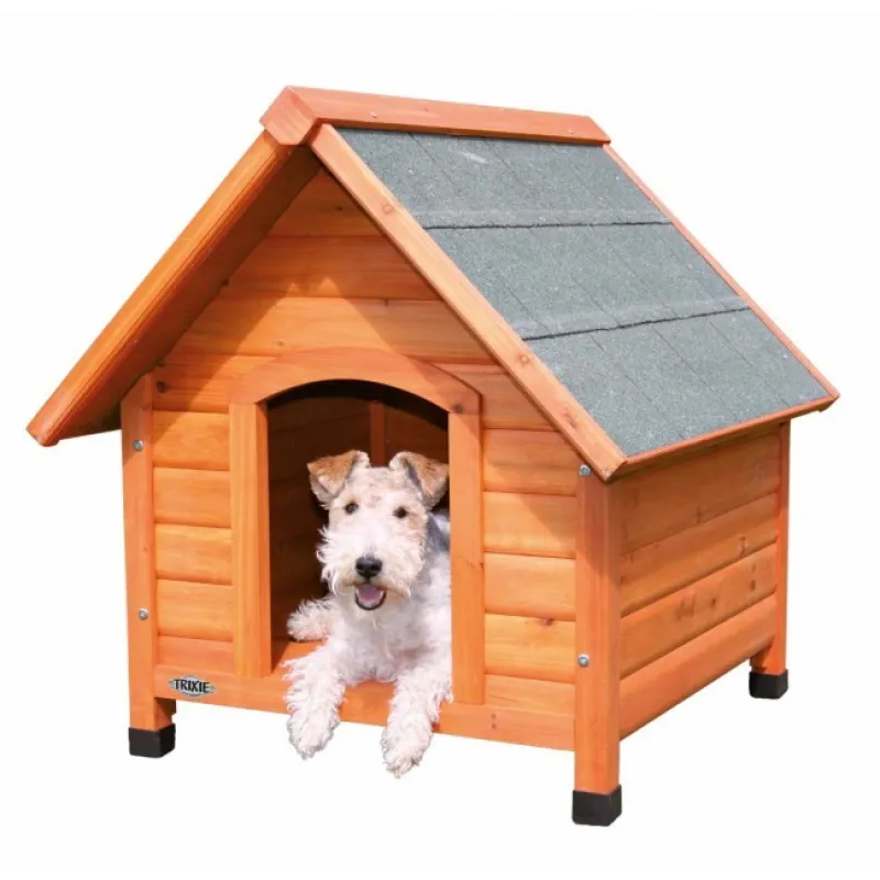 Natura Dog Kennel with Saddle Roof