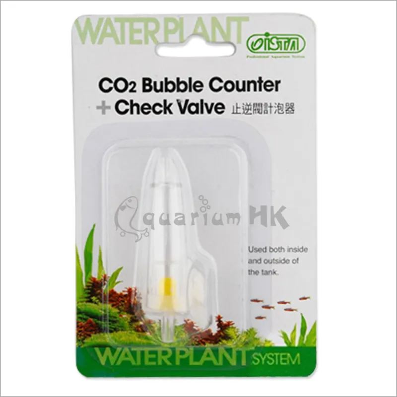 Ista CO2 Bubble Counter + Check Valve