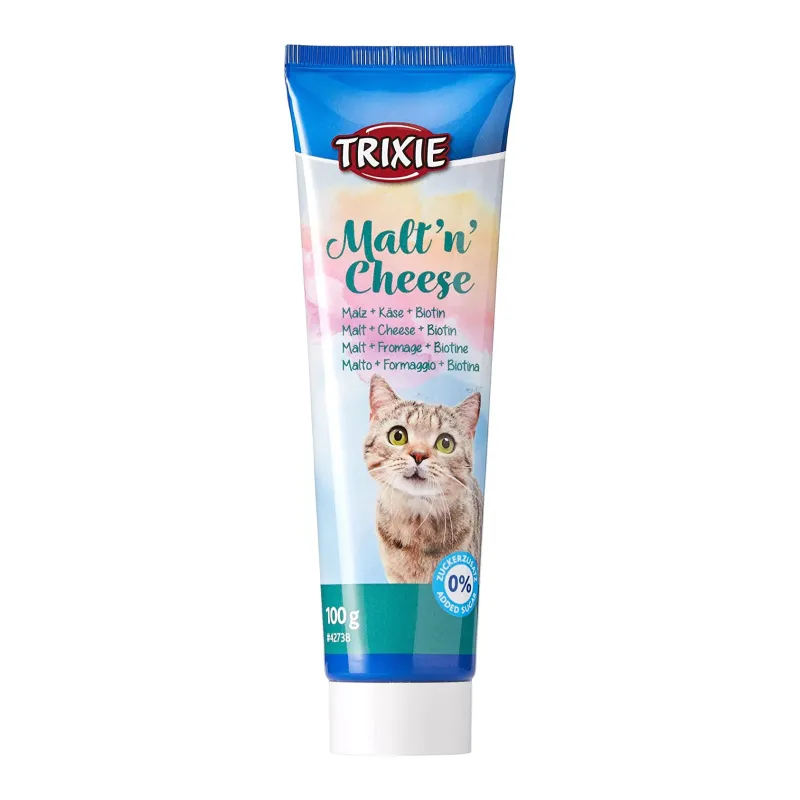 Trixie Cat Anti Hairball Paste With Cheese Flavor