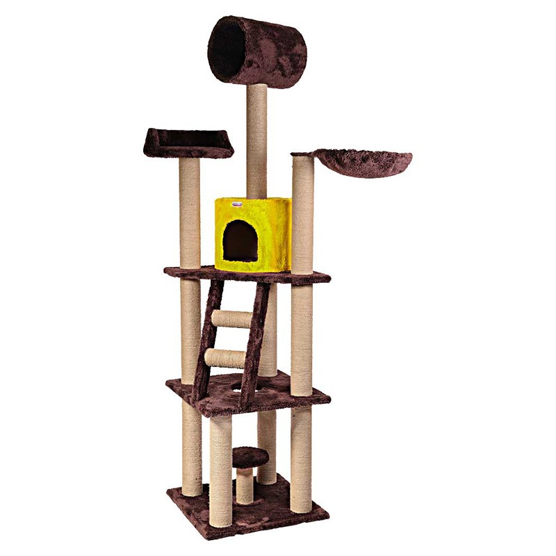 Kedi Pek Scratcher Oak Design