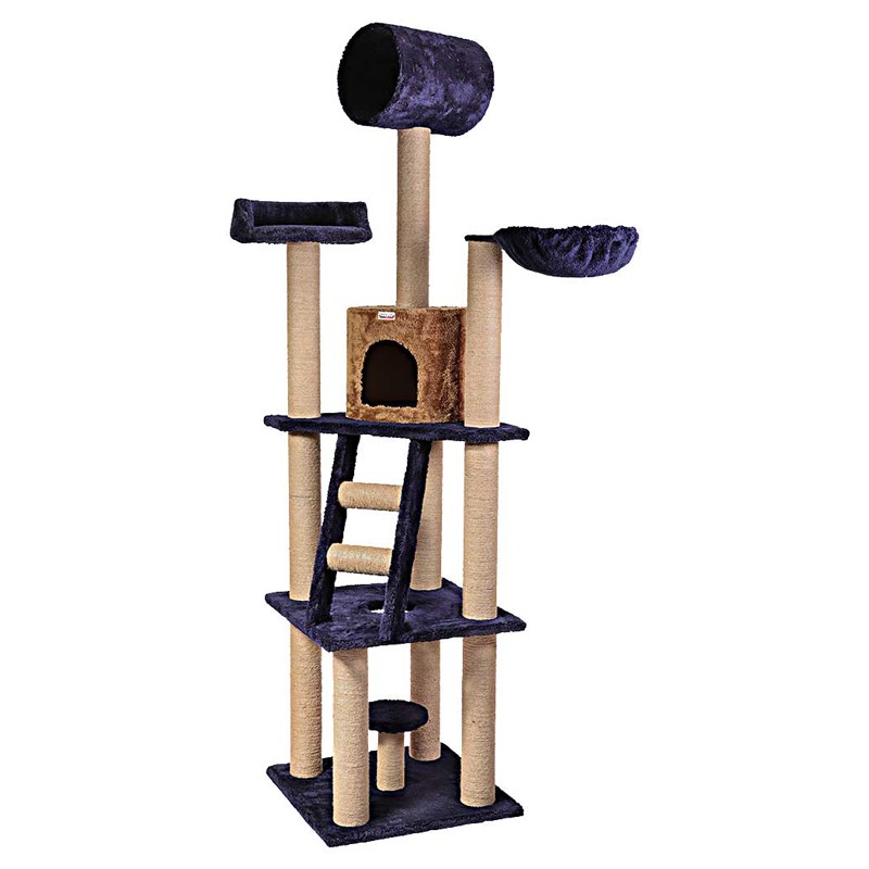 Kedi Pek Scratcher Oak Design