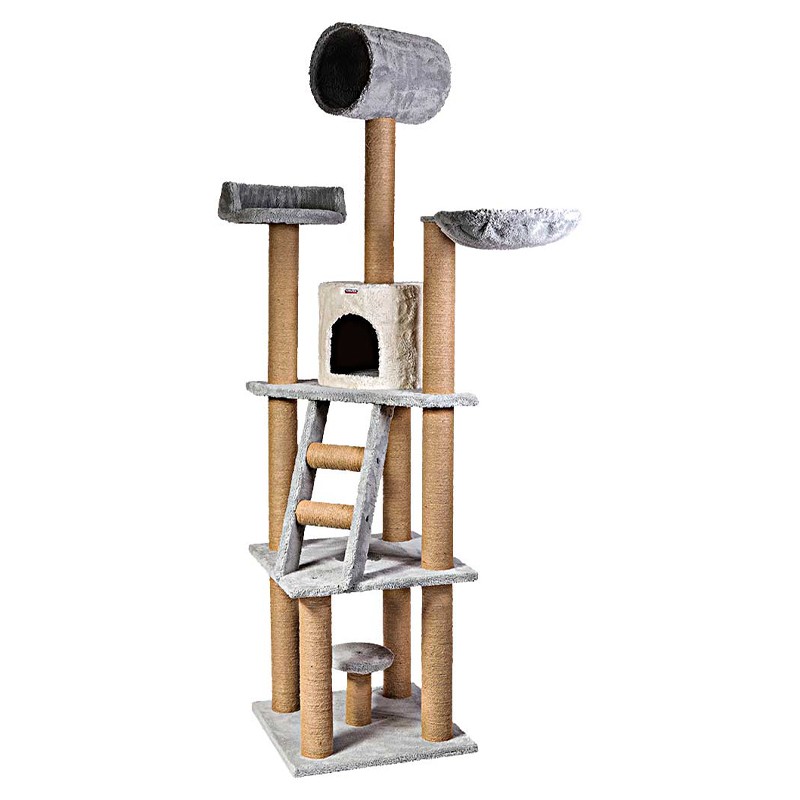 Kedi Pek Scratcher Oak Design