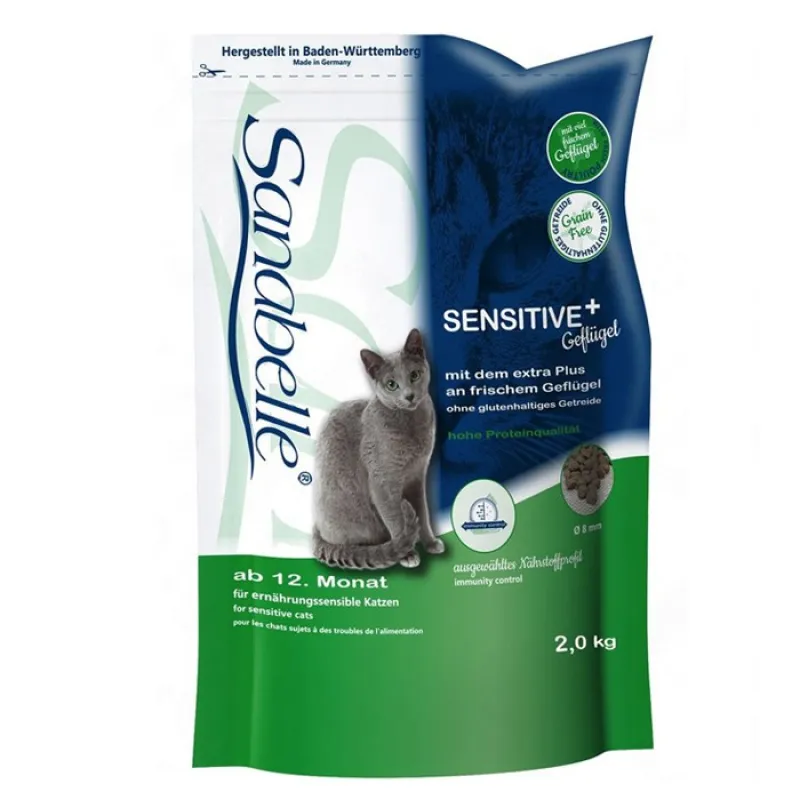 Sanabelle Sensitive Adult Dry Cat Food With Chicken Flavor