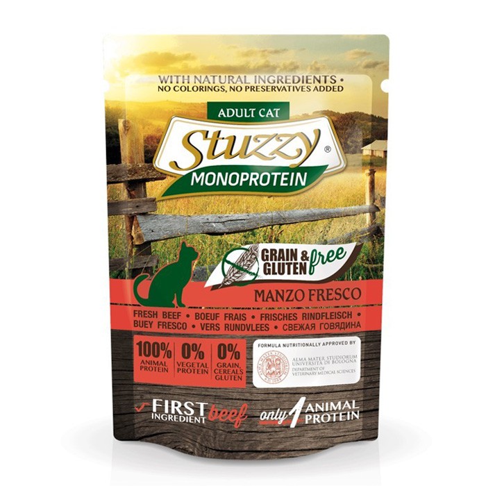 Pouch Grain &amp; Gluten Fresh Beef