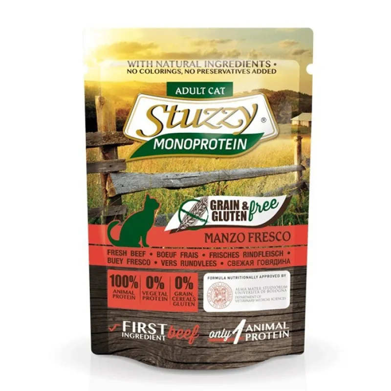 Pouch Grain &amp; Gluten Fresh Beef