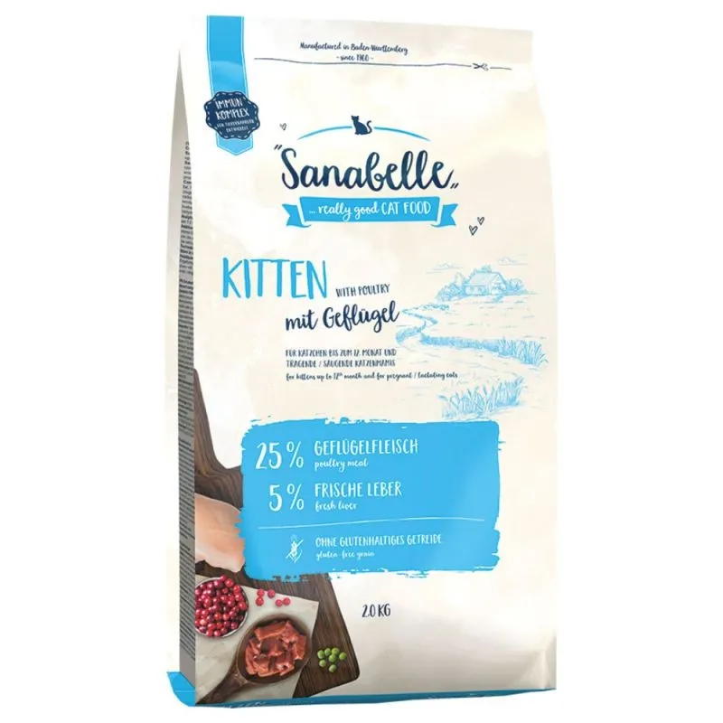  Sanabelle Kittens Dry Food With Chicken Flavor