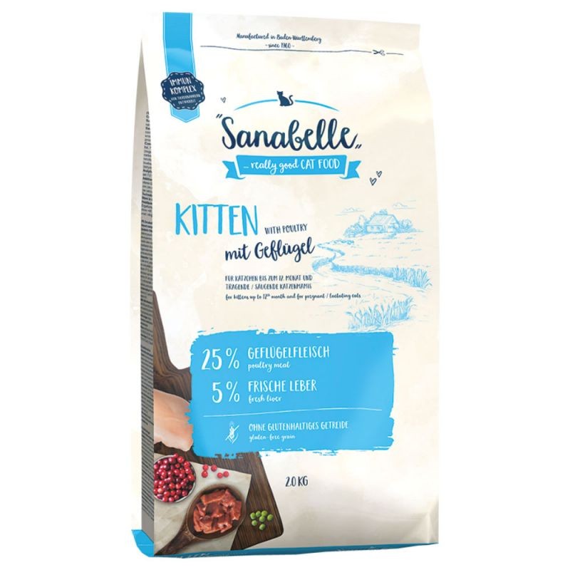  Sanabelle Kittens Dry Food With Chicken Flavor