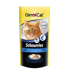 Gimcat Schnurries With Salmon