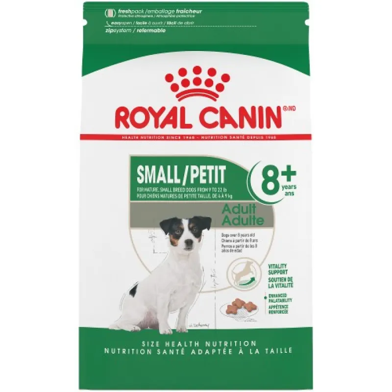 Royal Canin Small Adult +8 Dry Dog Food