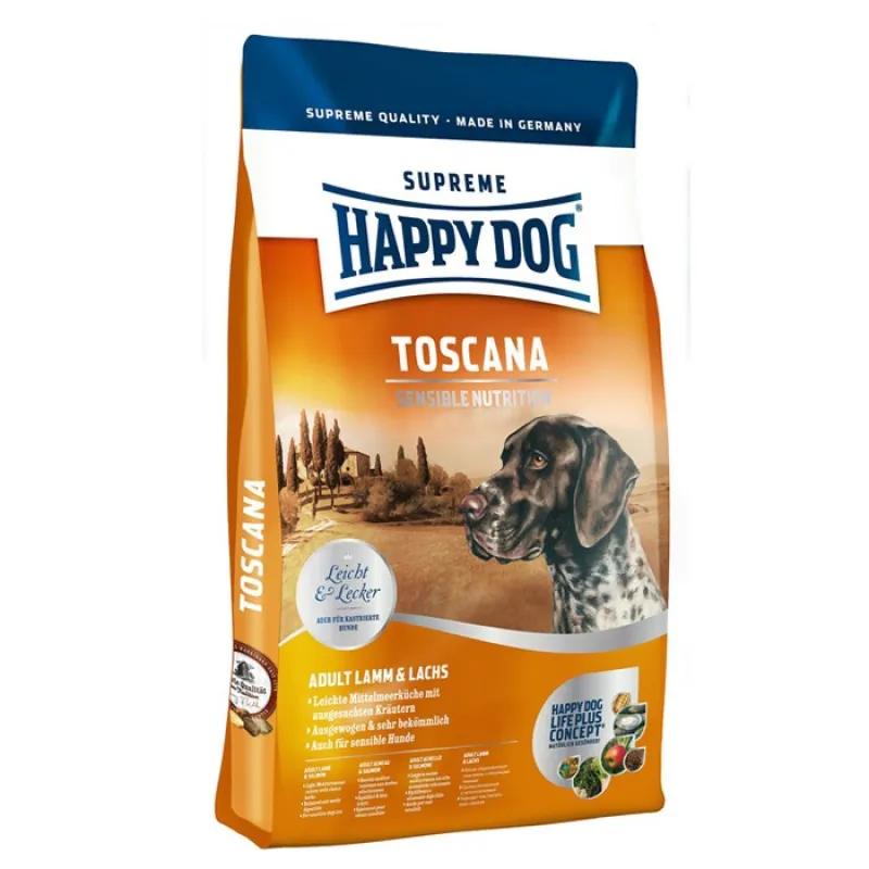 HappyDog Sterilised Adult Dry Dog Food With Fish