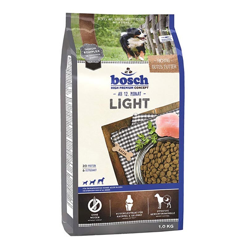 Bosch Light Dry Dog Food With Lamb Flavor