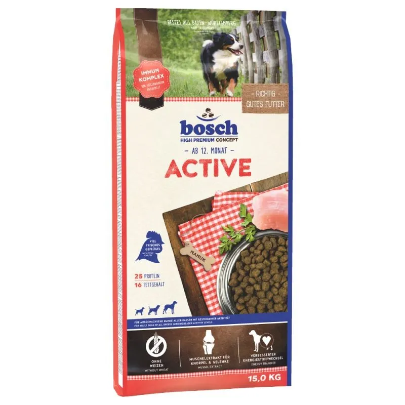 Bosch Active Dry Dog Food With Chicken Flavor