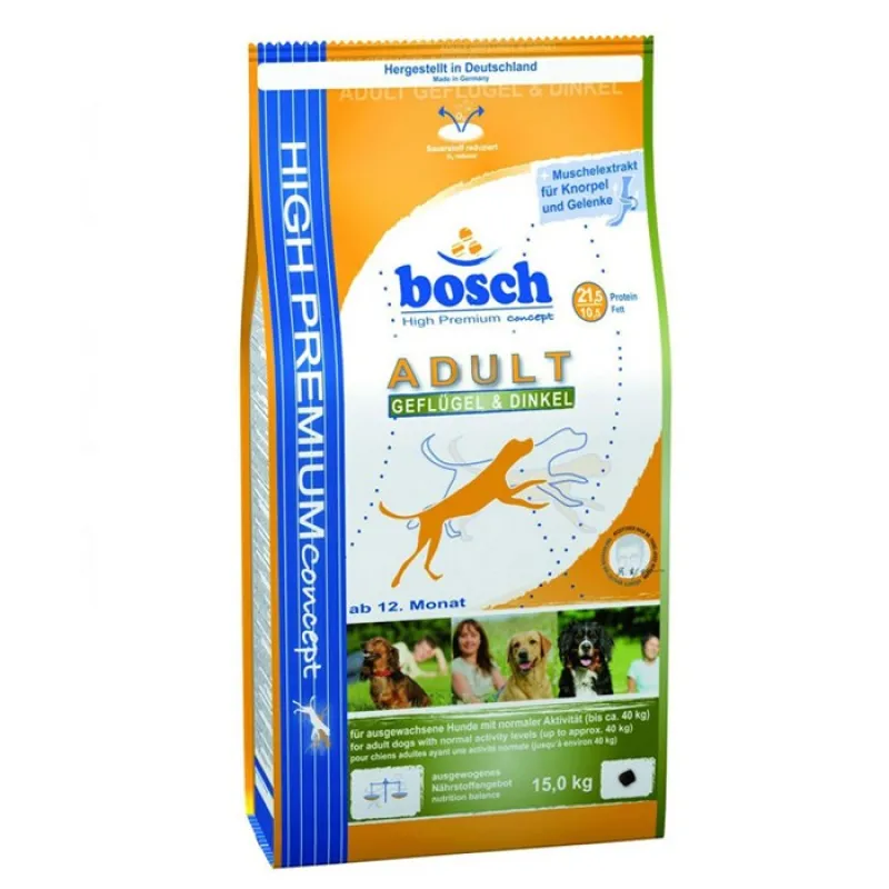 Bosch Adult Dry Dog Food With Chicken &amp; Spelt Flavor