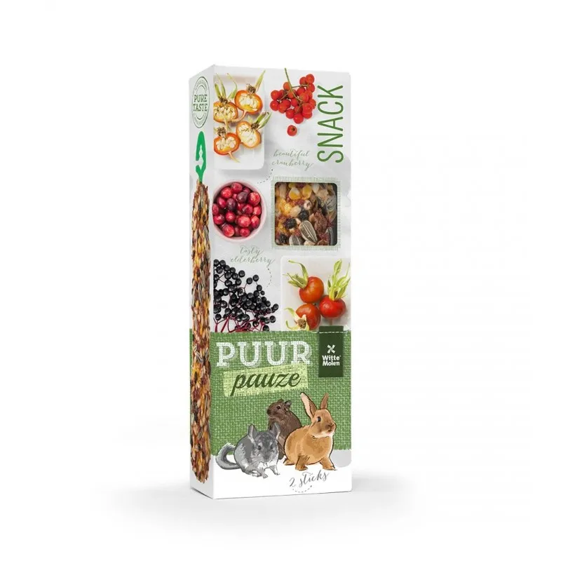 Puur Sticks Cranberry & Elderberry 2 pcs