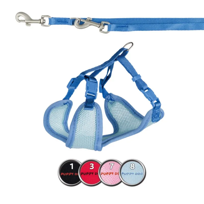 Puppy Soft Harness with Leash