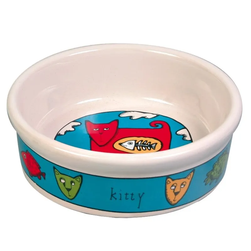 Trixie Assortment Ceramic Bowls Cat