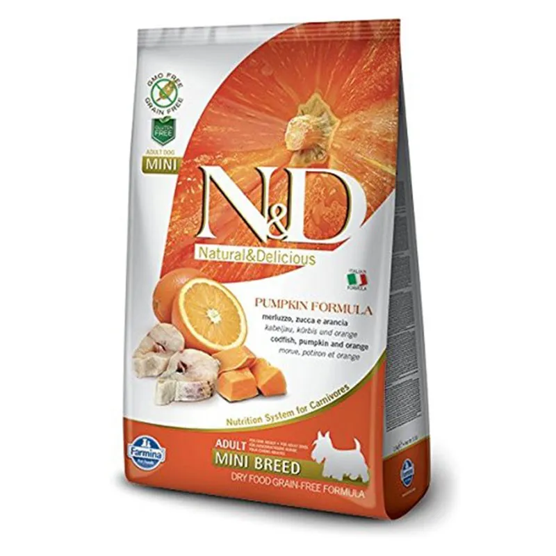 N&amp;D Adult Mini Breed Pumpkin Formula Grain Free