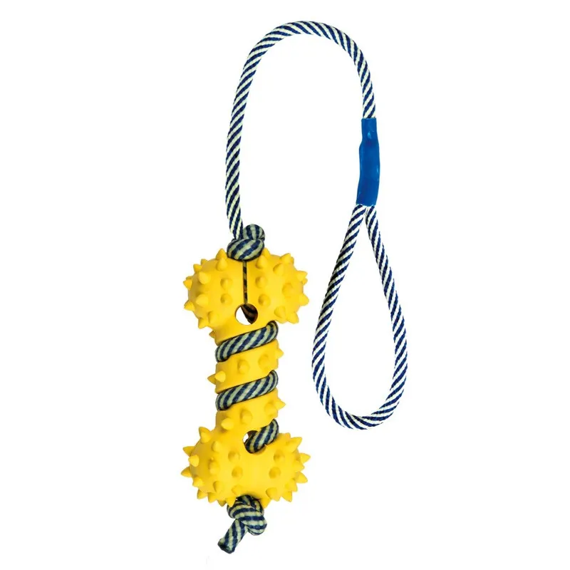 Toy with Phosphorescent Rope, Natural Rubber