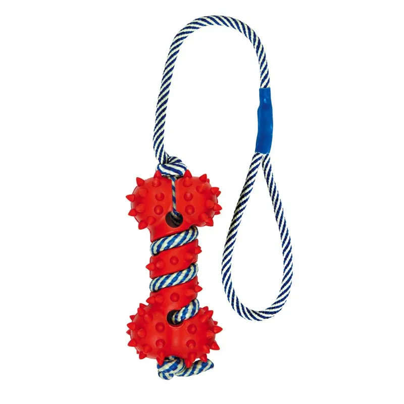 Toy with Phosphorescent Rope, Natural Rubber