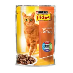 Friskies with Chicken In gravy