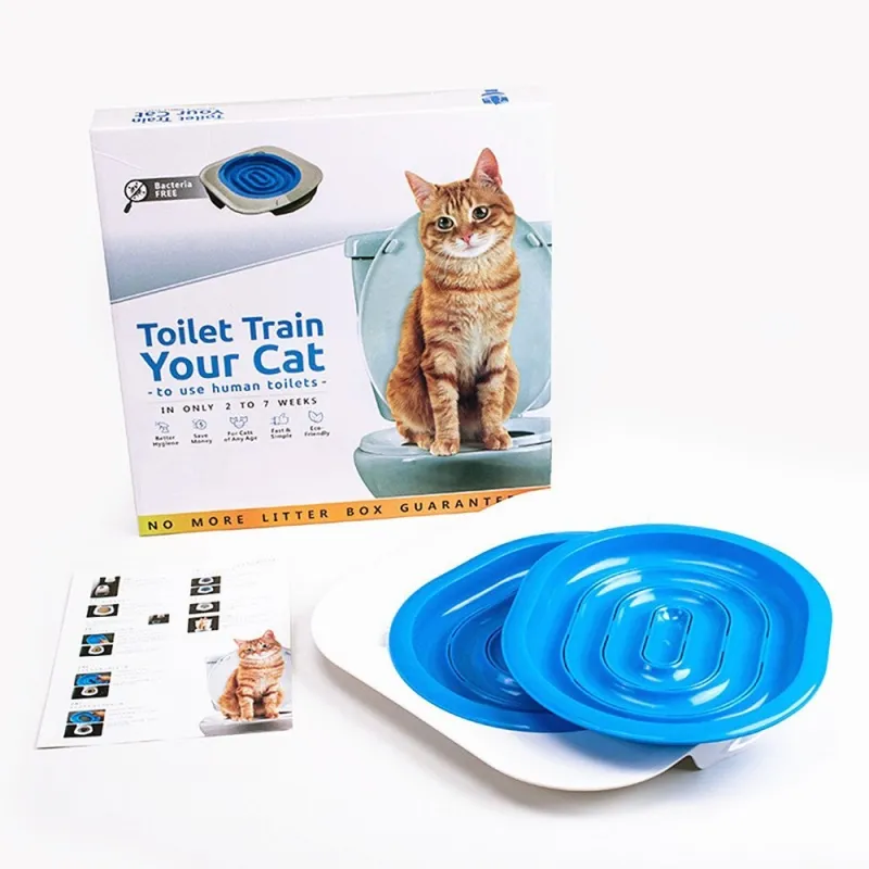 Pet Cat Toilet Training Kit Cats Seat Kitten