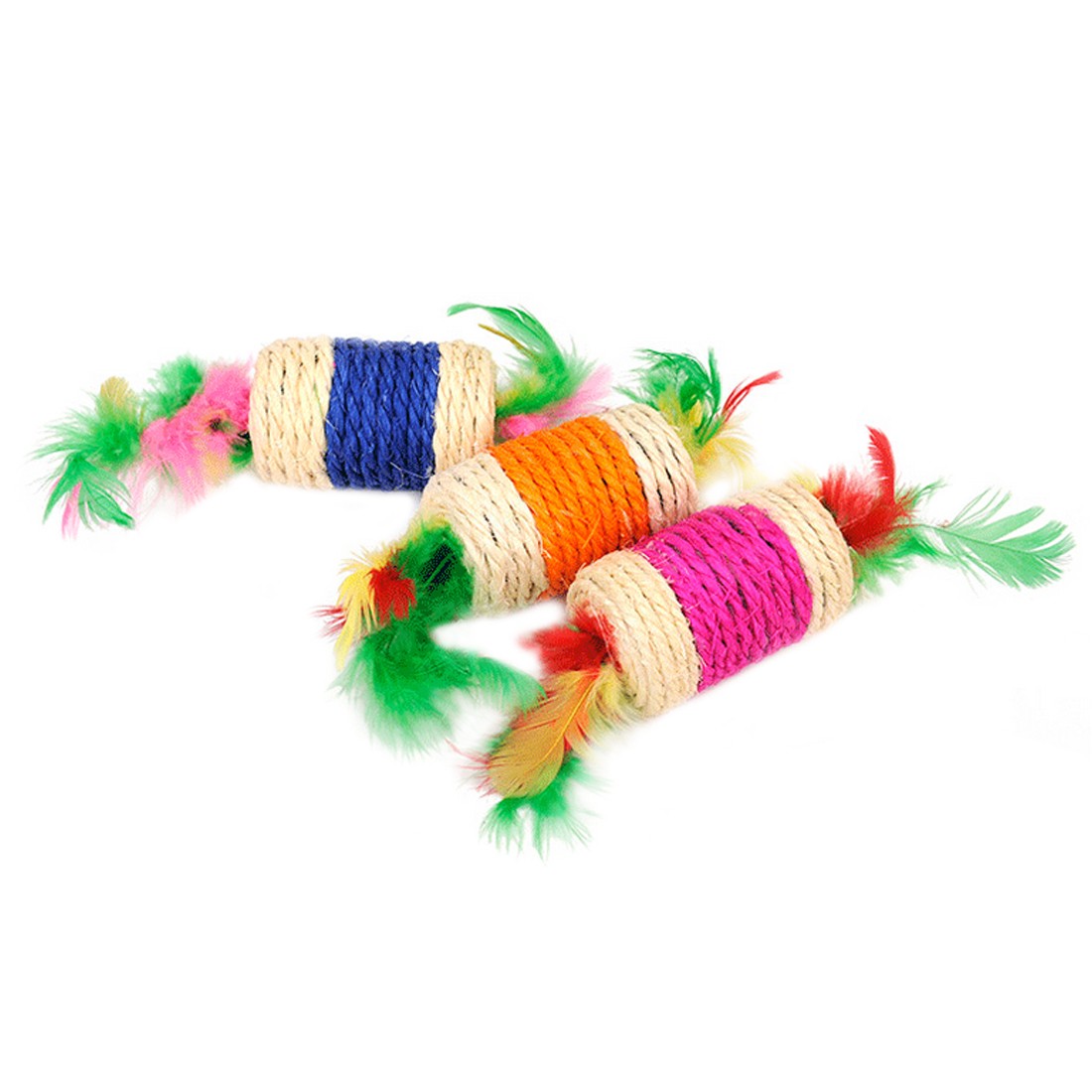 Cat Toys Rolling Sisal Scratching