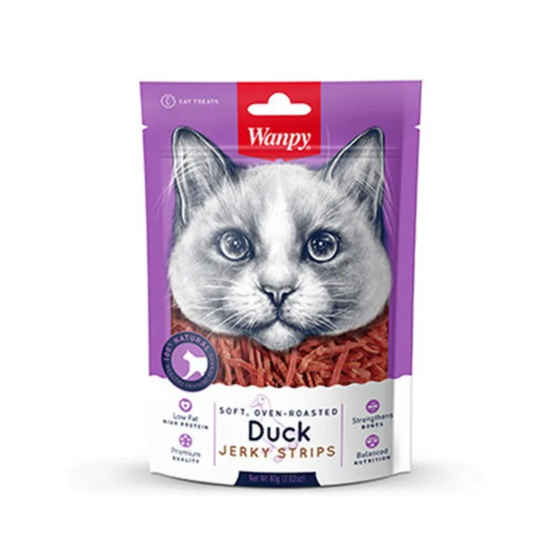 Wanpy Soft Duck Jerky Strips