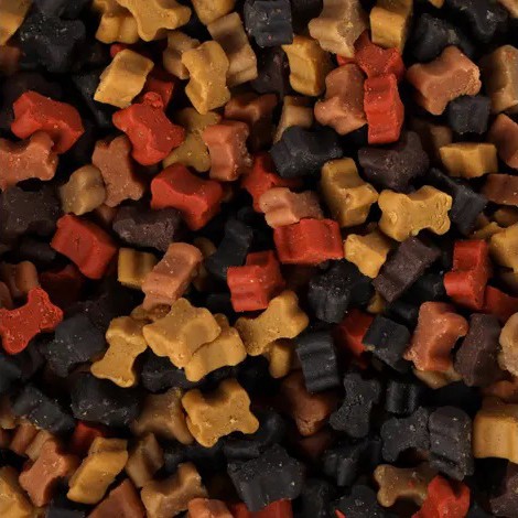 Flamingo Dog Treat With Mix Flavor- Fish &amp; Chicken &amp; Beef