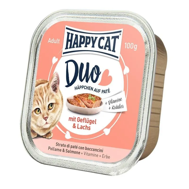 Happy cat Duo with Chicken & Trout