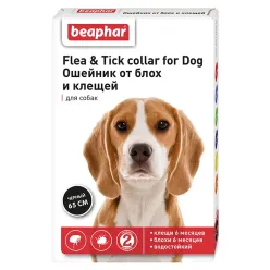 Beaphar Anti-parasitic Collar Against Ticks, Fleas &amp; Parasites for Dogs