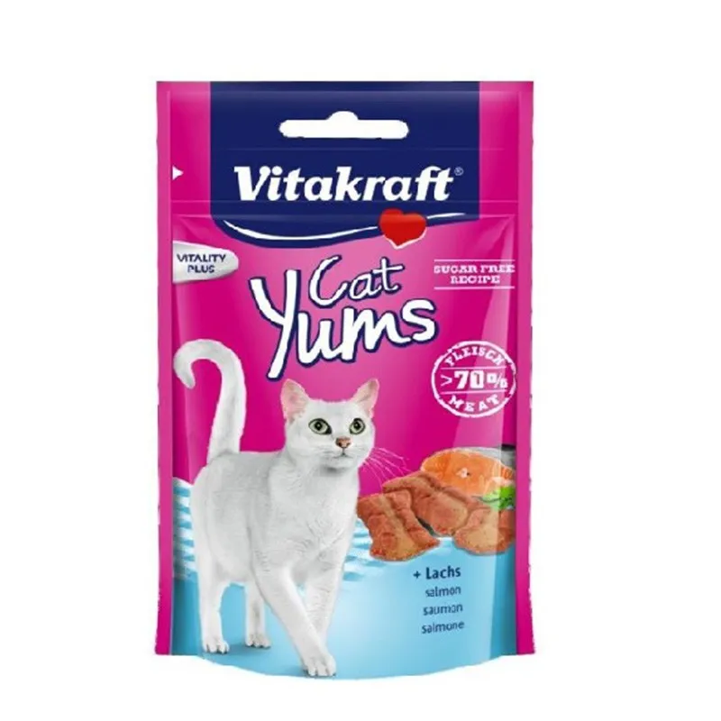 C Vitakraft Cat Yums with Salmon & Omega 3